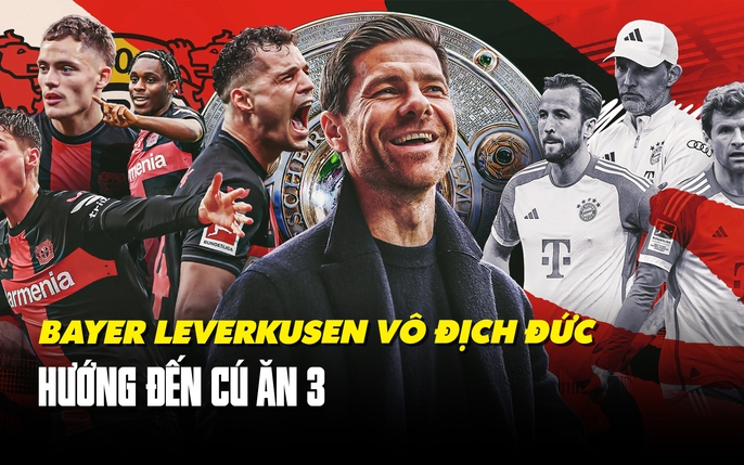 Bayern 04 Leverkusen đăng quang Bundesliga: Alonso vượt mặt kỷ lục của Guardiola - Keo nha cai